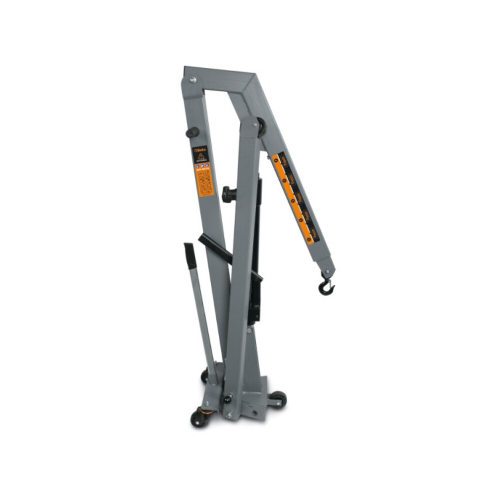 Grue hydraulique pliable BETA TOOLS avec vérin double effet