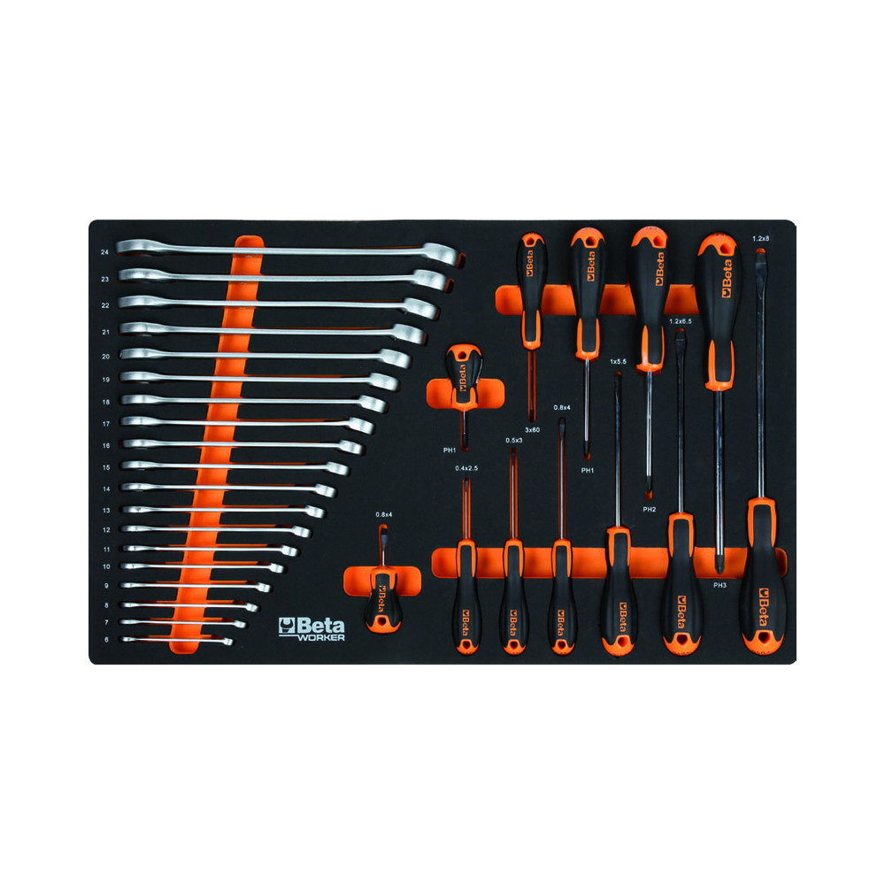 Composition de 189 outils BETA WORKER