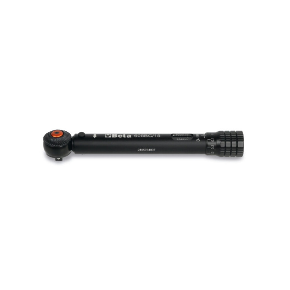 Clé dynamométrique aluminium compacte à déclenchement avec cliquet réversible BETA TOOLS