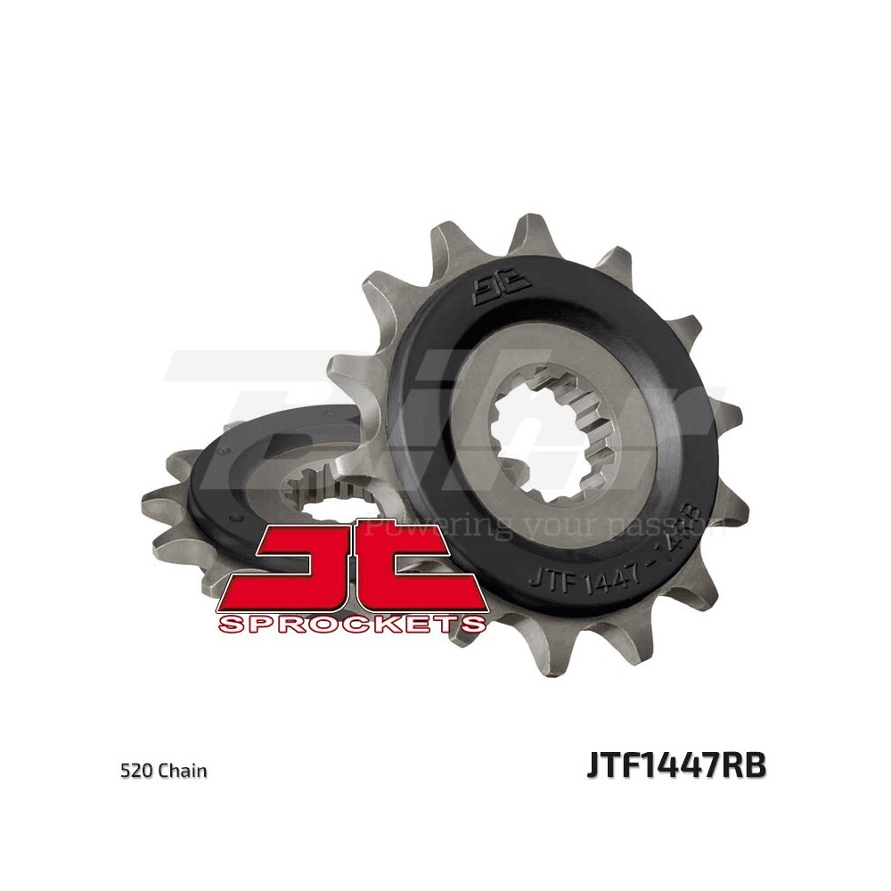 Pignon JT SPROCKETS acier anti-bruit 1447 - 520