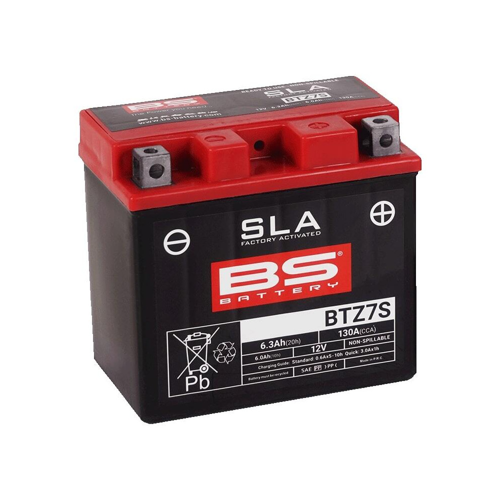 Batterie BS BATTERY SLA sans entretien activé usine - BTZ7S