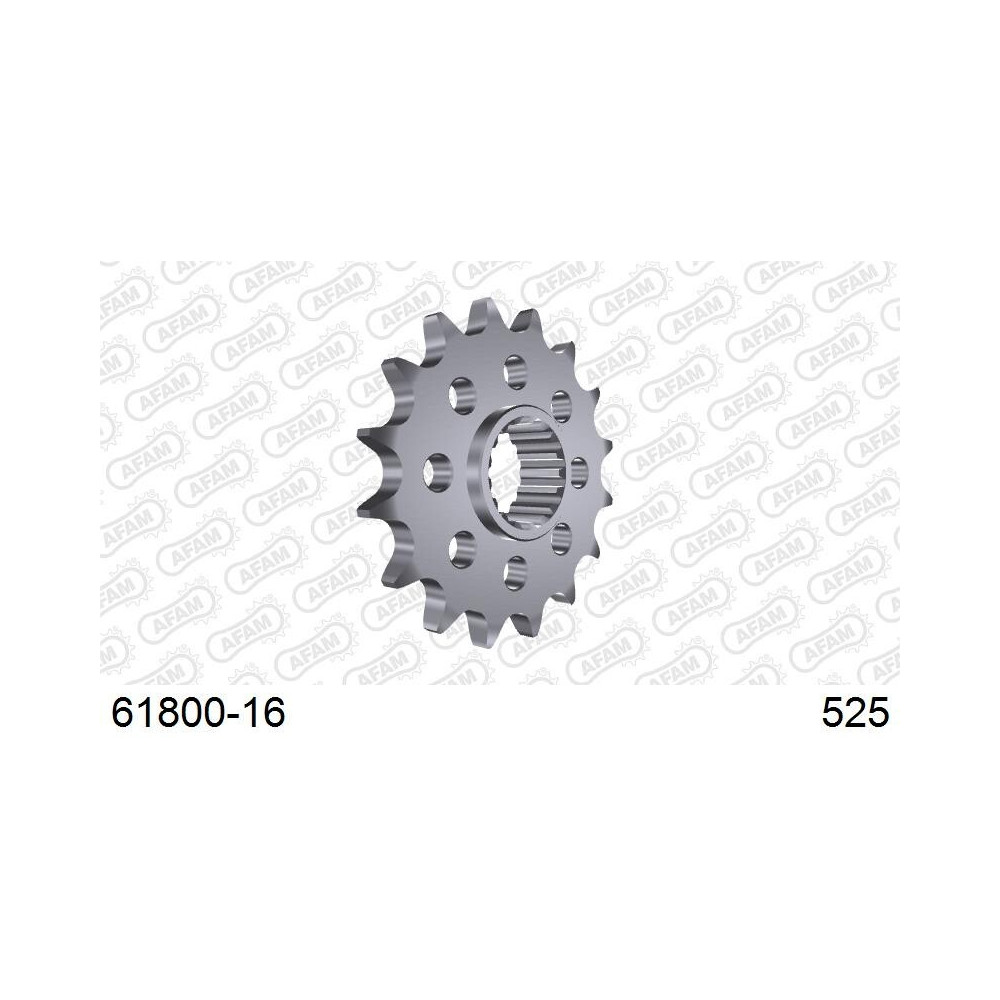 Pignon AFAM acier anti-bruit 61800 - 525