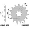 Pignon PBR acier standard 2166 - 428