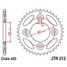 Couronne JT SPROCKETS acier standard 212 - 420