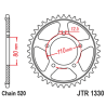 Couronne JT SPROCKETS acier standard 1330 - 520