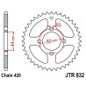 Couronne JT SPROCKETS acier standard 832 - 420