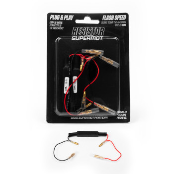 Clignotants LED SUPERMOT universels + résistances  + fiches rapides KTM 🔌