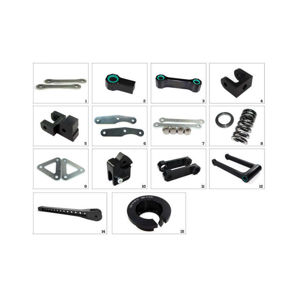 Kit de rabaissement de selle TECNIUM construction 12