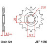Pignon JT SPROCKETS acier standard 1590 - 520
