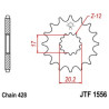 Pignon JT SPROCKETS acier standard 1556 - 428
