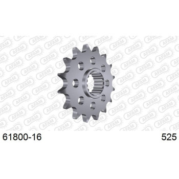 Pignon AFAM acier anti-bruit 618 - 525 - noir