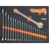 Combinaison d'ameublement d'atelier BETA TOOLS C45PRO 2.0 W avec 268 outils Beta Worker