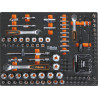 Combinaison d'ameublement d'atelier BETA TOOLS C45PRO 2.0 W avec 268 outils Beta Worker