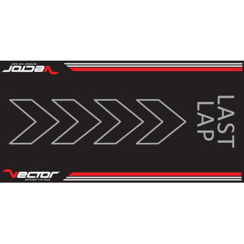 VECTOR Tapis de Paddock PRO - FIM - 200 x 100 cm - LAST LAP