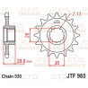 Pignon JT SPROCKETS Acier Anti-bruit - 530