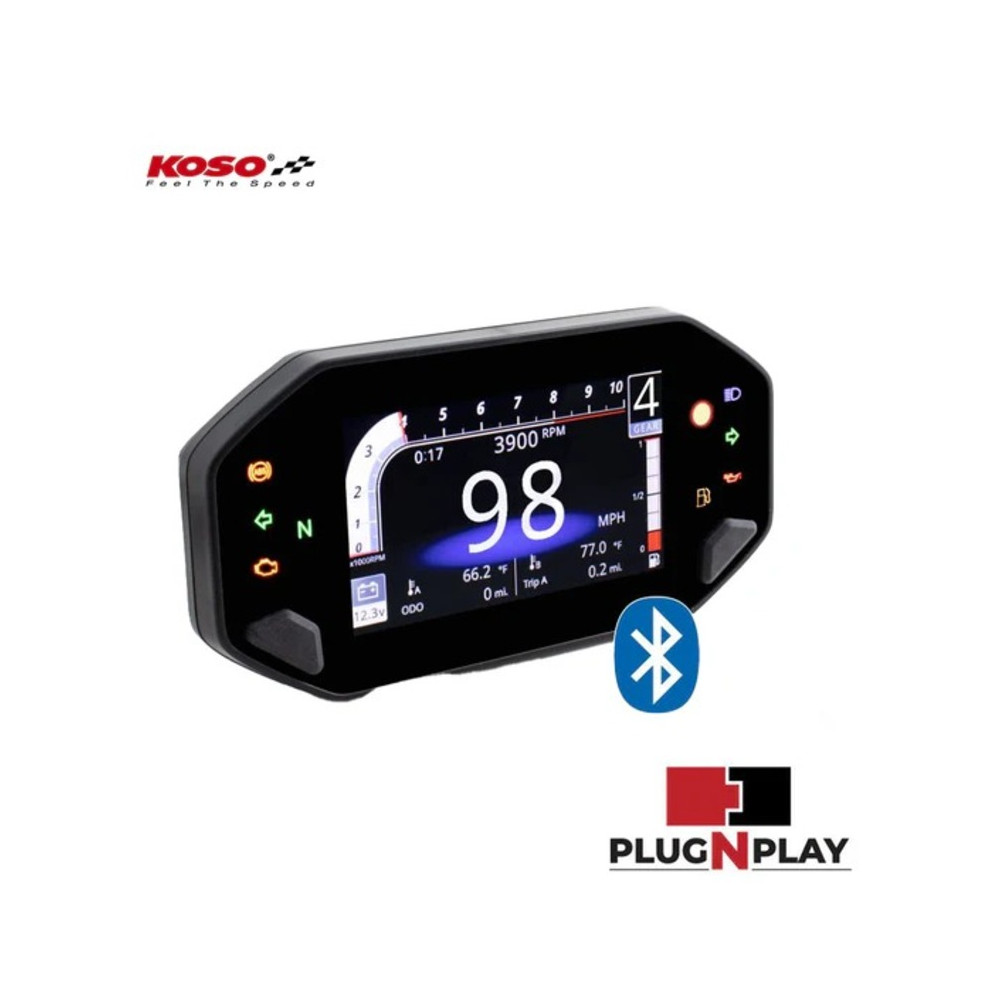 Compteur KOSO RX4 pour Suzuki Hayabusa 2008-2020