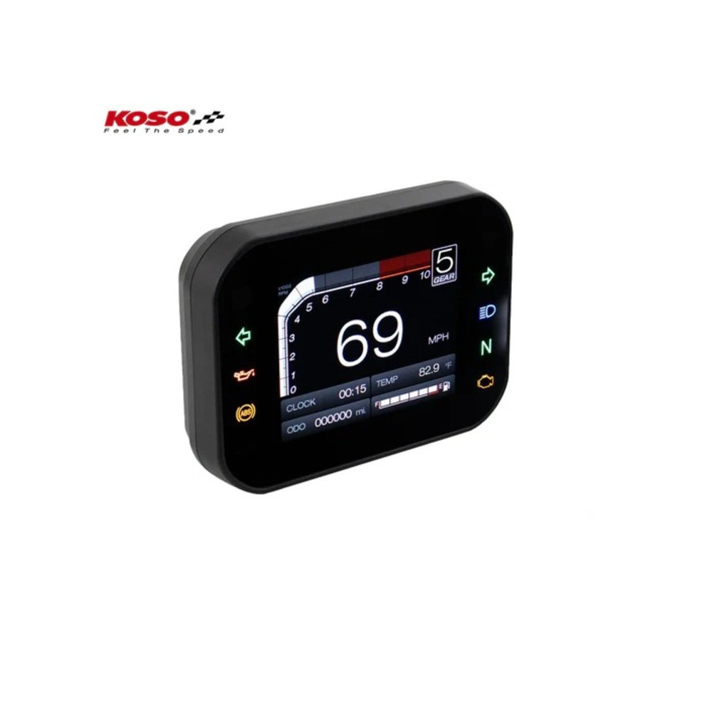 Compteur multifonction TFT KOSO RX-3S 15000 tr/min