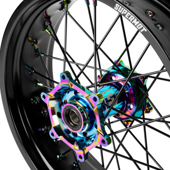 SUPERMOT WHEEL KIT KTM HUSQVARNA GASGAS 17*3.5 and 17*5