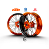 SUPERMOT WHEEL KIT KTM HUSQVARNA GASGAS 17*3.5 and 17*5