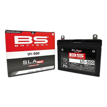 Batterie BS BATTERY SLA Max sans entretien activée usine - U1-500 FA 