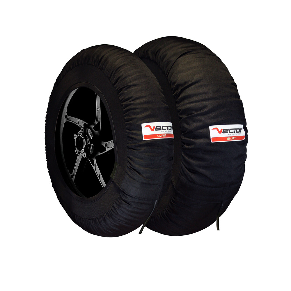 Couvertures Chauffantes + adaptateur France/Suisse VECTOR Smart Autorégulées 80 ºC 120/200-17 – SBK – MOTO2