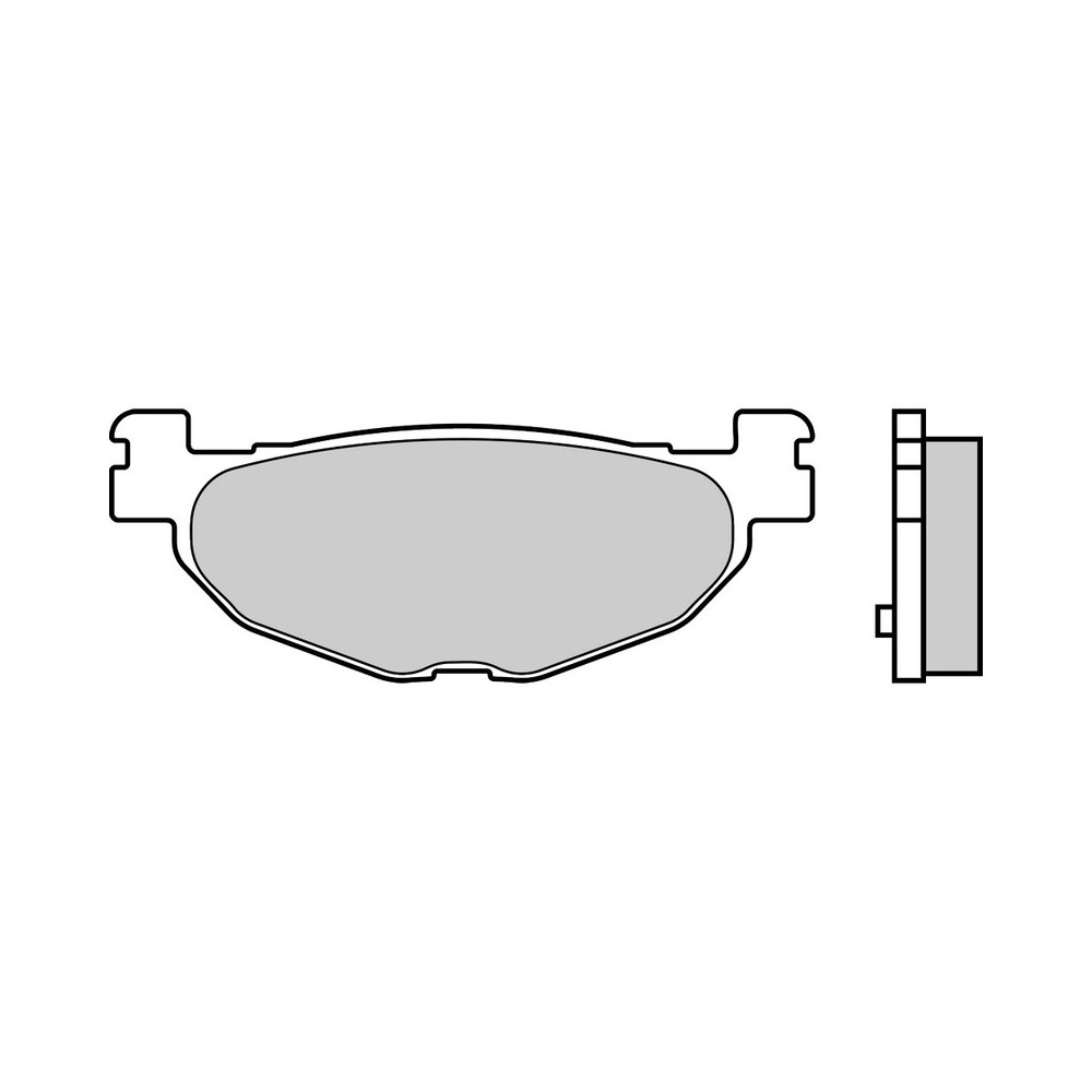 Plaquettes de frein BREMBO Scooter carbone céramique - 07059