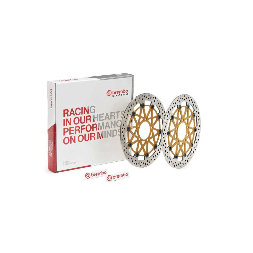 Disques de frein BREMBO UPGRADE Supersport rond flottant - la paire