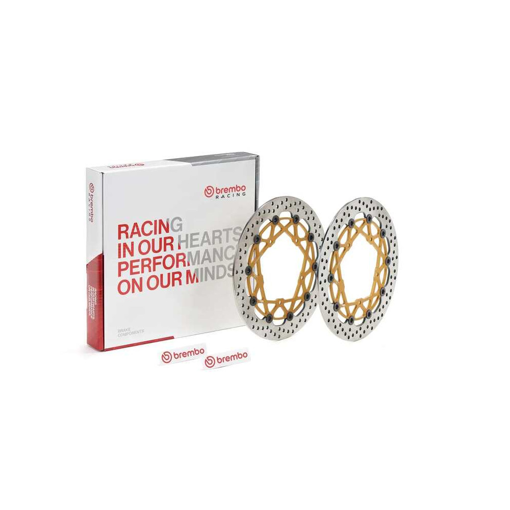 Disques de frein BREMBO UPGRADE Supersport rond flottant - la paire