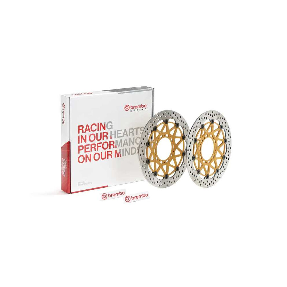 Disques de frein BREMBO UPGRADE Supersport rond flottant - la paire