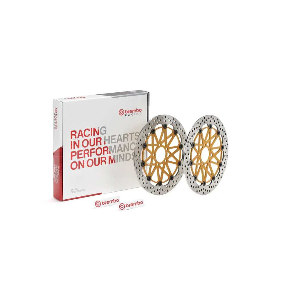 Disques de frein BREMBO UPGRADE Supersport rond flottant - la paire