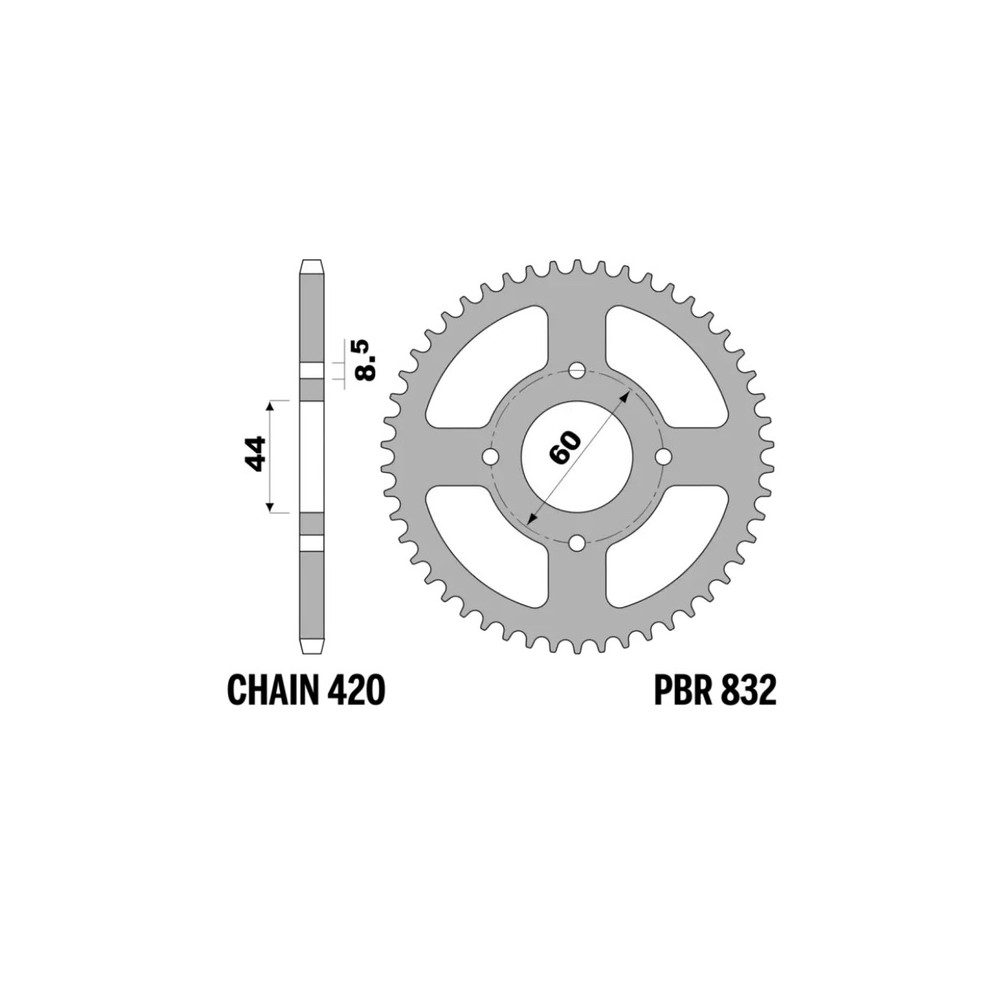 Couronne PBR acier standard - 420