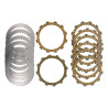 Kit disques garnis + lisses d'embrayage PROX