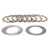 Kit disques garnis + lisses d'embrayage PROX