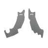 Grips de cadre RFX Pro Series - gris