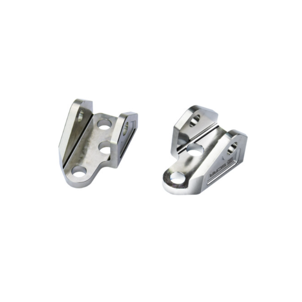 SCAR titanium footrest support