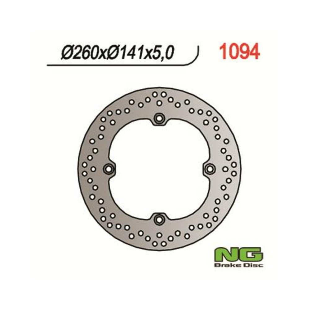Disque de frein NG BRAKES rond fixe
