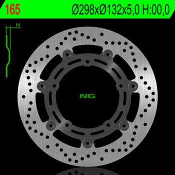Disque de frein NG BRAKES rond flottant