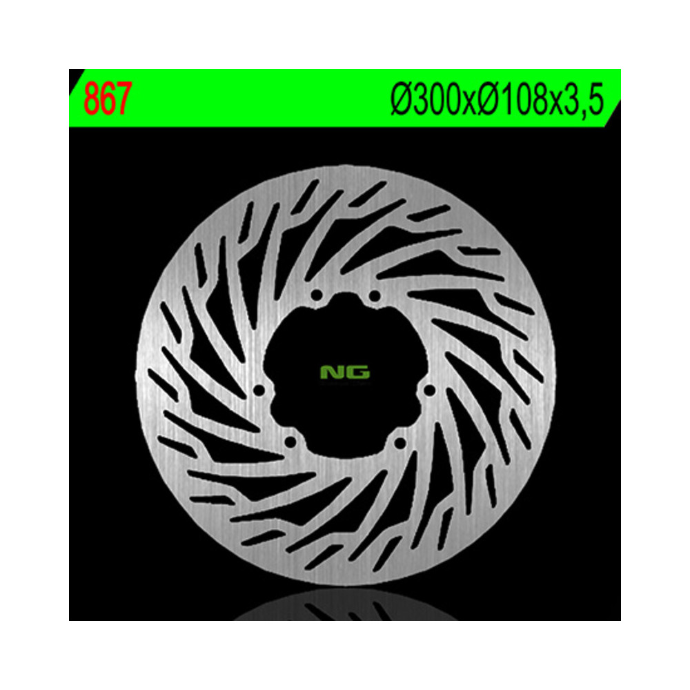 Disque de frein NG BRAKES rond fixe