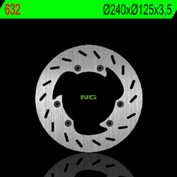 Disque de frein NG BRAKES rond fixe