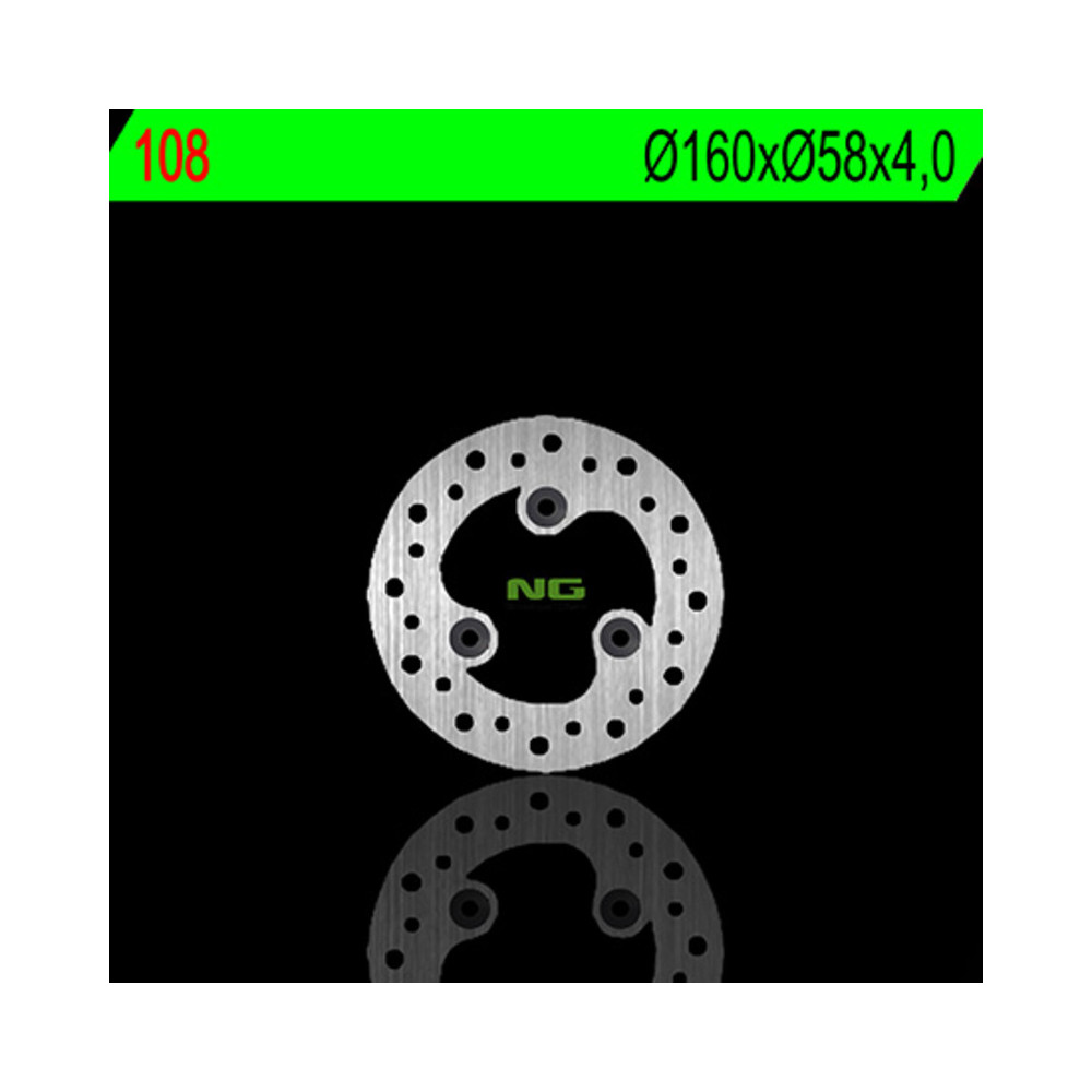 Disque de frein NG BRAKES rond fixe