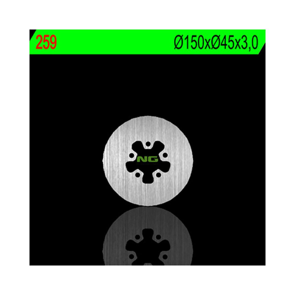 Disque de frein NG BRAKES rond fixe