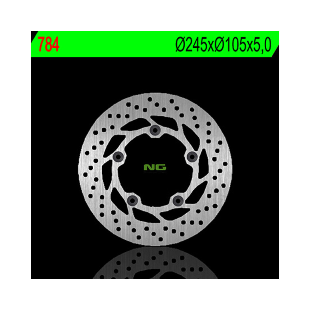Disque de frein NG BRAKES rond fixe
