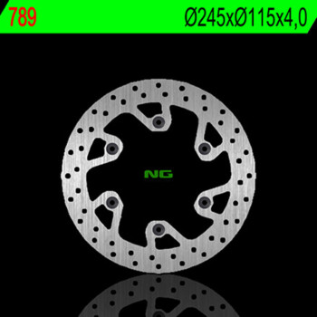 Disque de frein NG BRAKES rond fixe