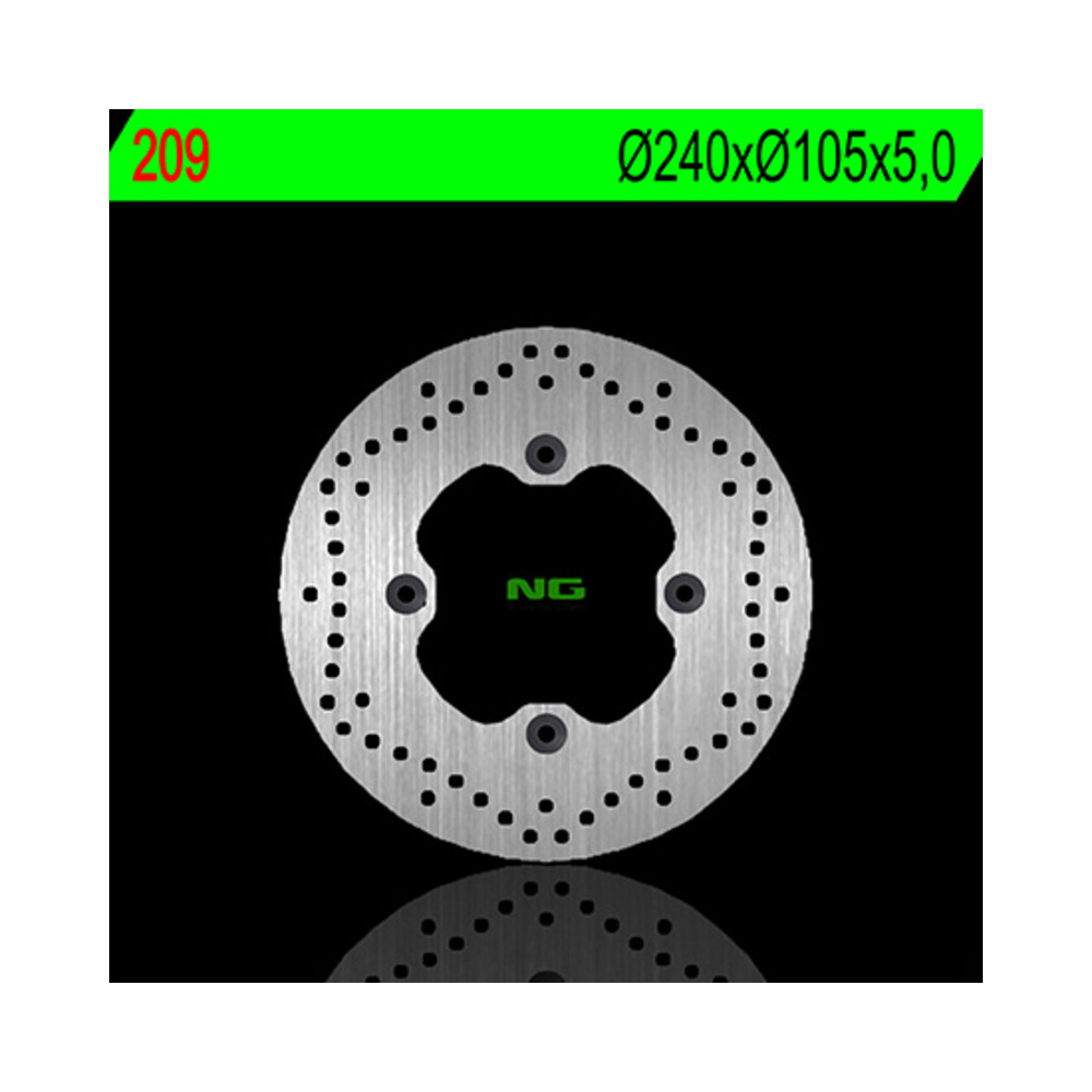 Disque de frein NG BRAKES rond fixe
