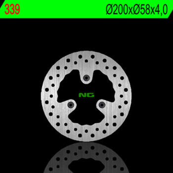 Disque de frein NG BRAKES rond fixe