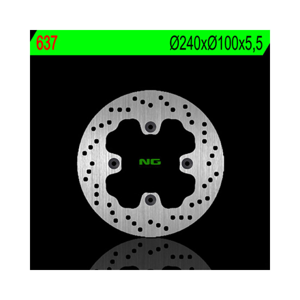 Disque de frein NG BRAKES rond fixe