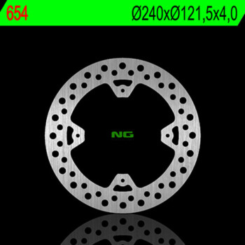 Disque de frein NG BRAKES rond fixe