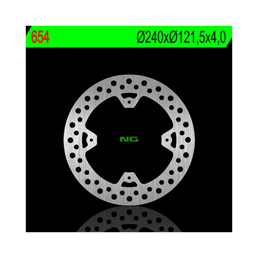 Disque de frein NG BRAKES rond fixe