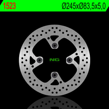Disque de frein NG BRAKES rond fixe