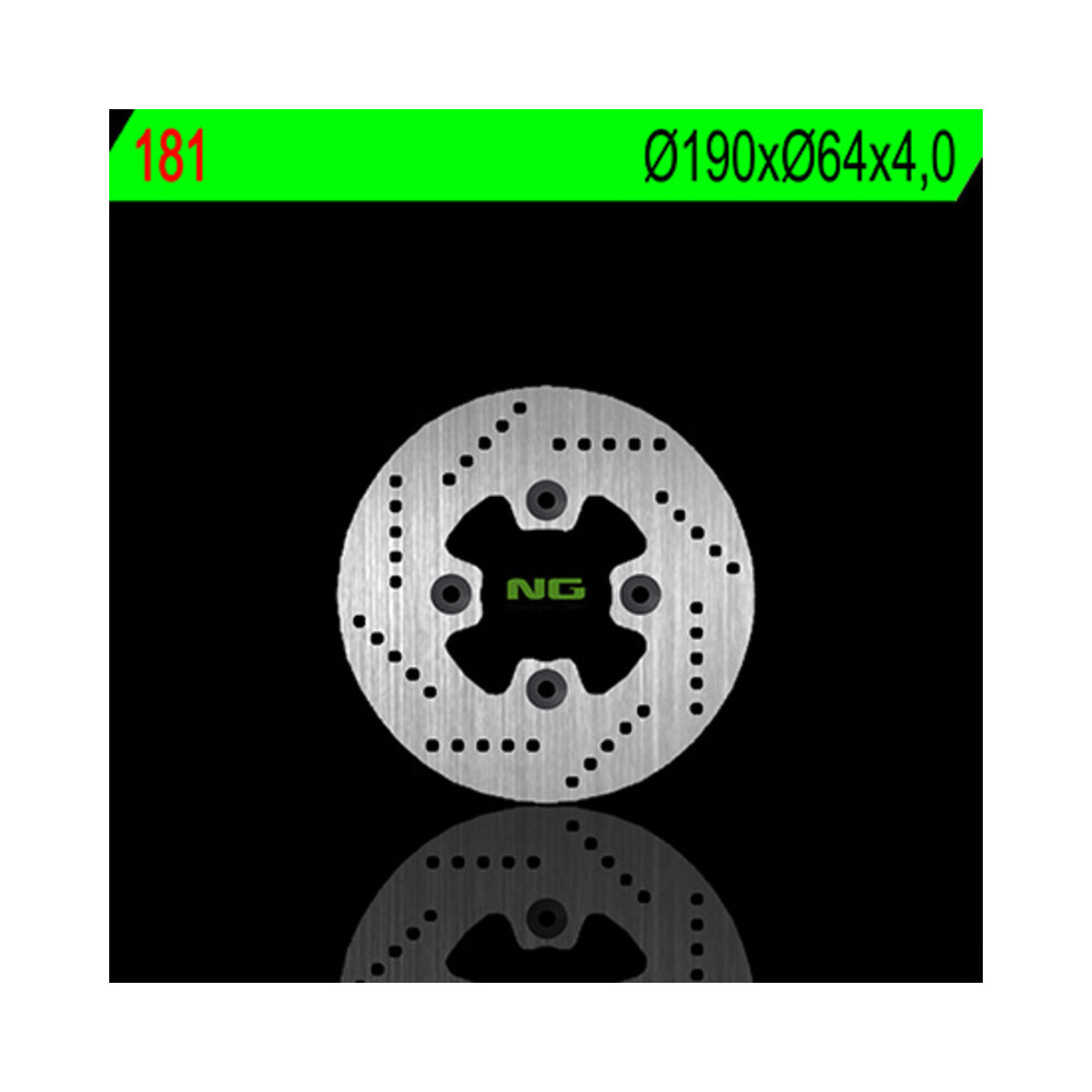 Disque de frein NG BRAKES rond fixe
